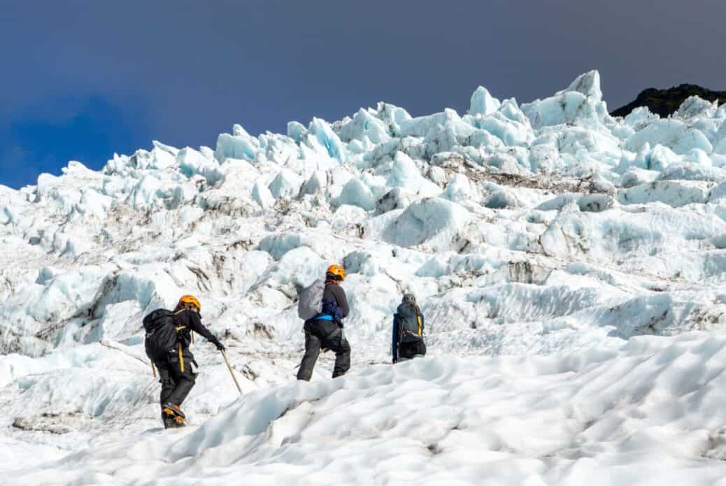 Randonnée sur glacier guidée sur le Falljökull
