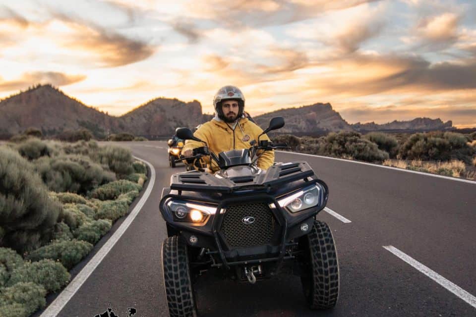 Quad dans le parc national du Teide
