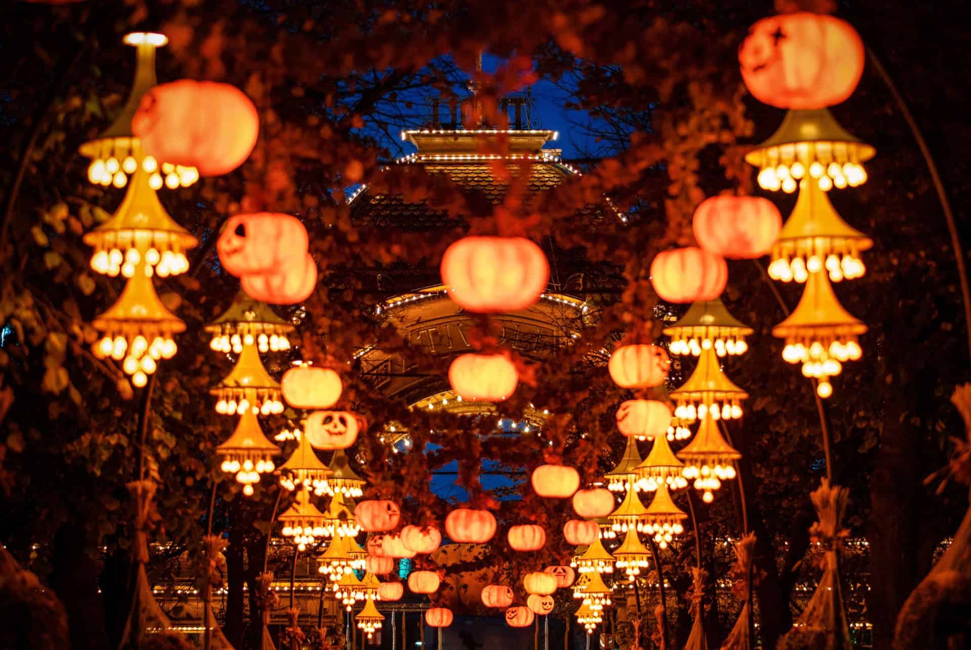 halloween jardins de tivoli copenhague halloween jardins de tivoli