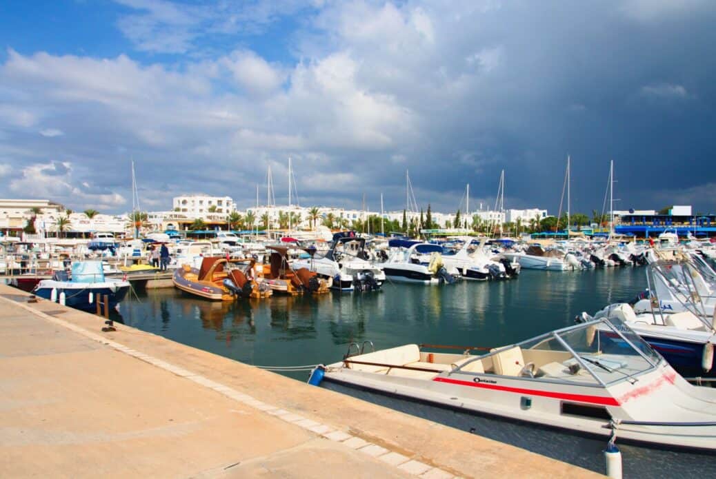 Croisière dans le golfe d'Hammamet