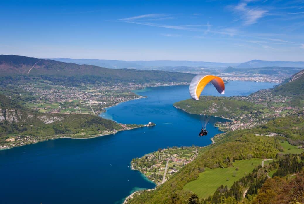 Vol en parapente tandem à Annecy