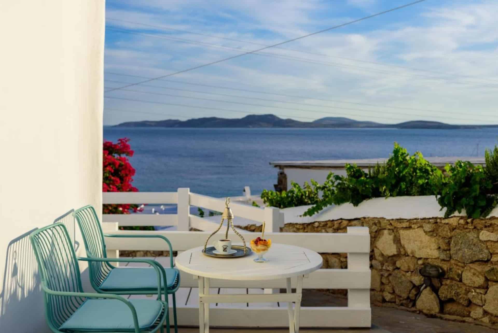 Mykonos Moussa terrasse Mykonos Moussa terrasse