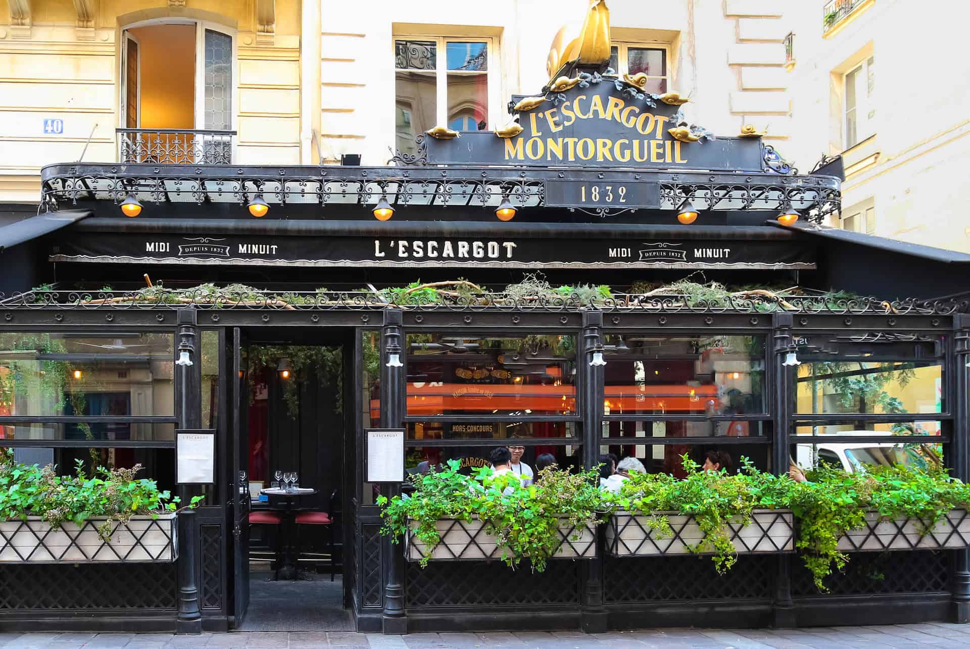 ou manger a paris escargot montorgueil escargot montorgueil