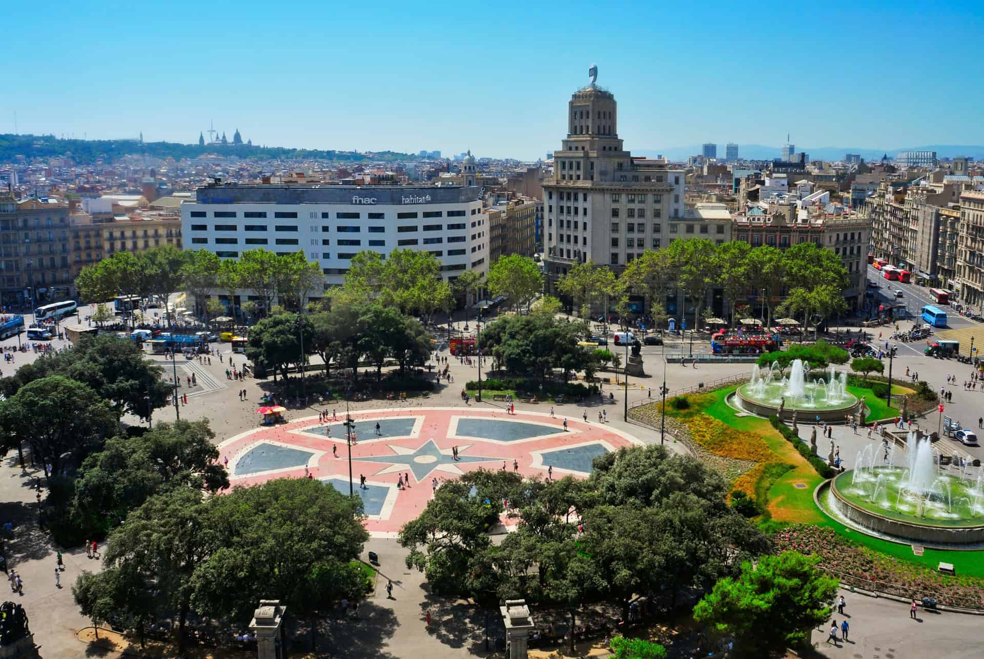 place catalunya barcelone place catalunya barcelone