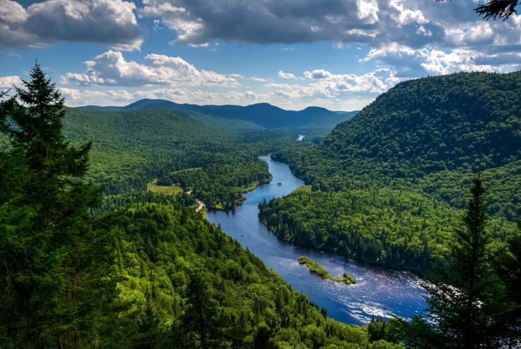 Randonnée au parc de la Jacques-Cartier