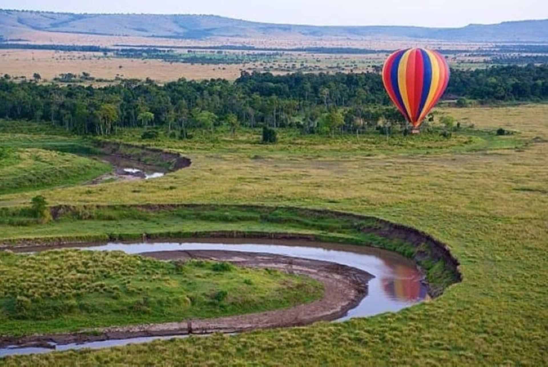 vol en montgolfiere au dessus du masai mara vol en montgolfiere au dessus du masai mara
