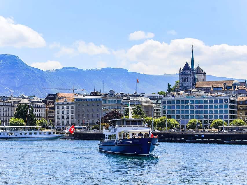 Croisière d'une heure sur le lac Léman