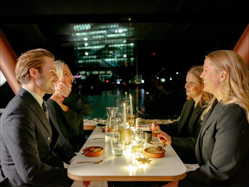 Dîner-croisière à 3 plats