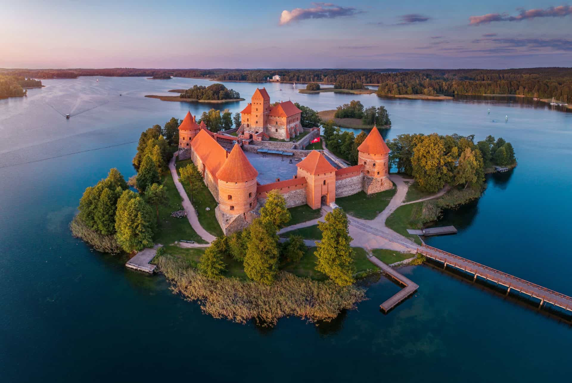 chateau trakai lituanie chateau trakai lituanie
