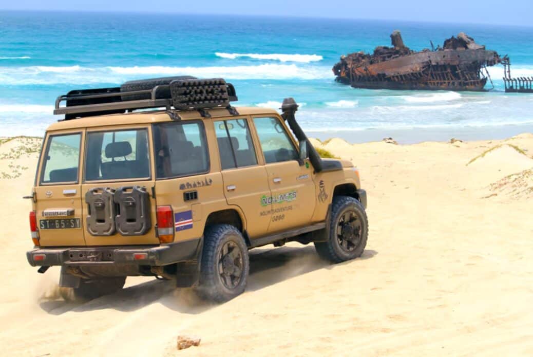 Expédition en 4x4 de l'île de Boa Vista