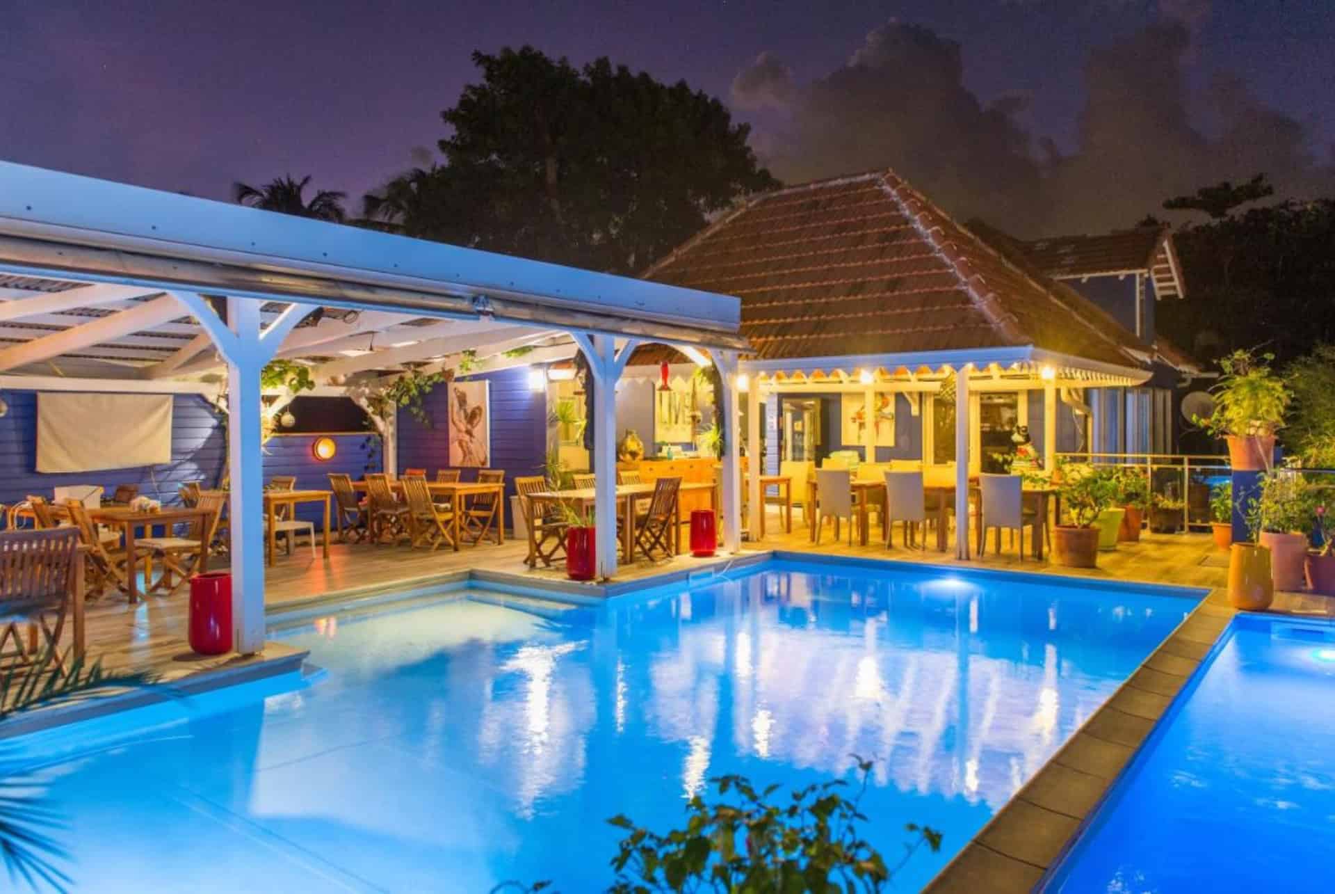 hôtel Frégate Bleue piscine