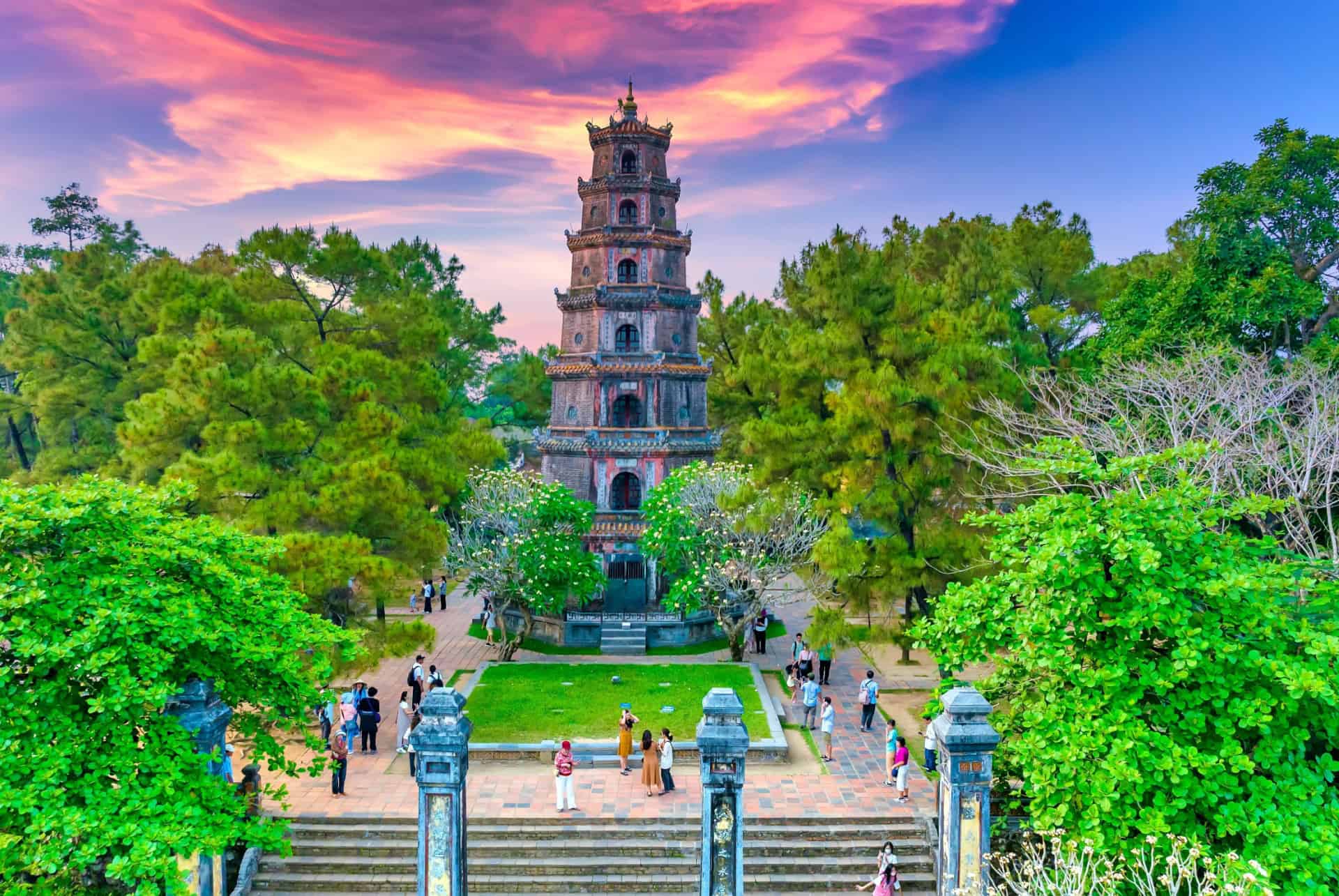 Pagode Thien Mu vietnam Pagode Thien Mu vietnam