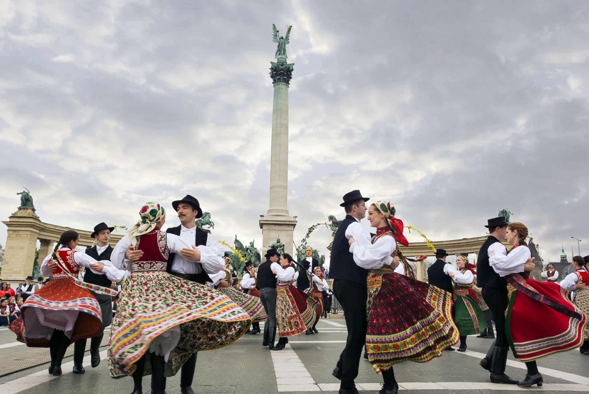 Spring festival à budapest en avril
