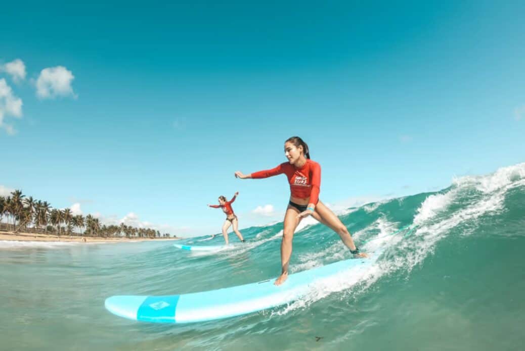 Cours de surf privé à Punta Cana