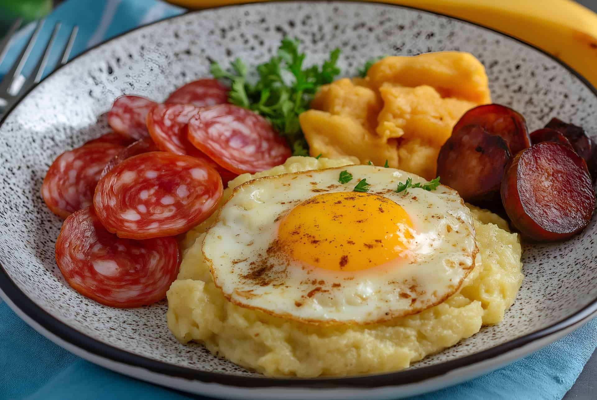 mangu puree de banane plantain