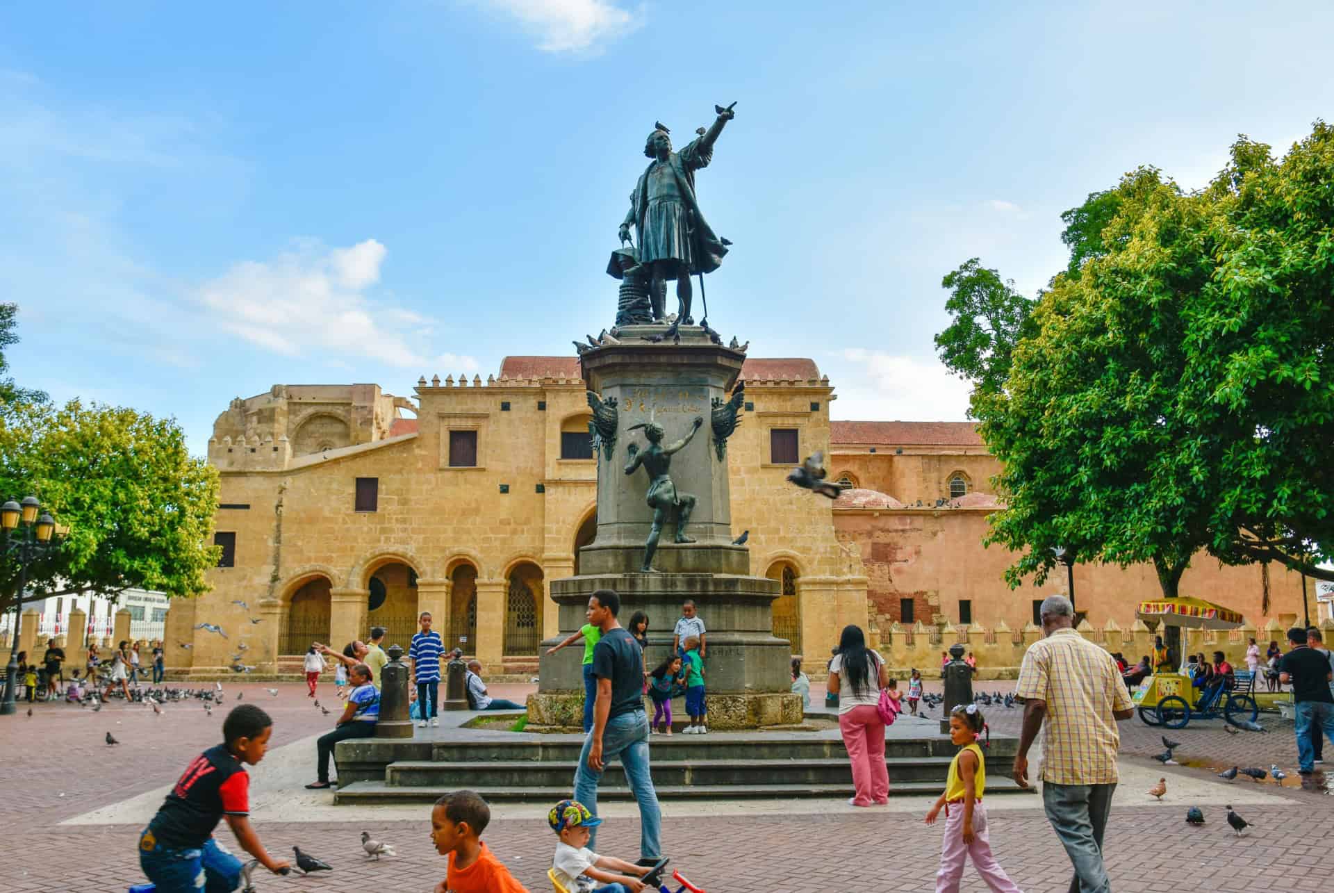 statue de christophe colomb a saint domingue