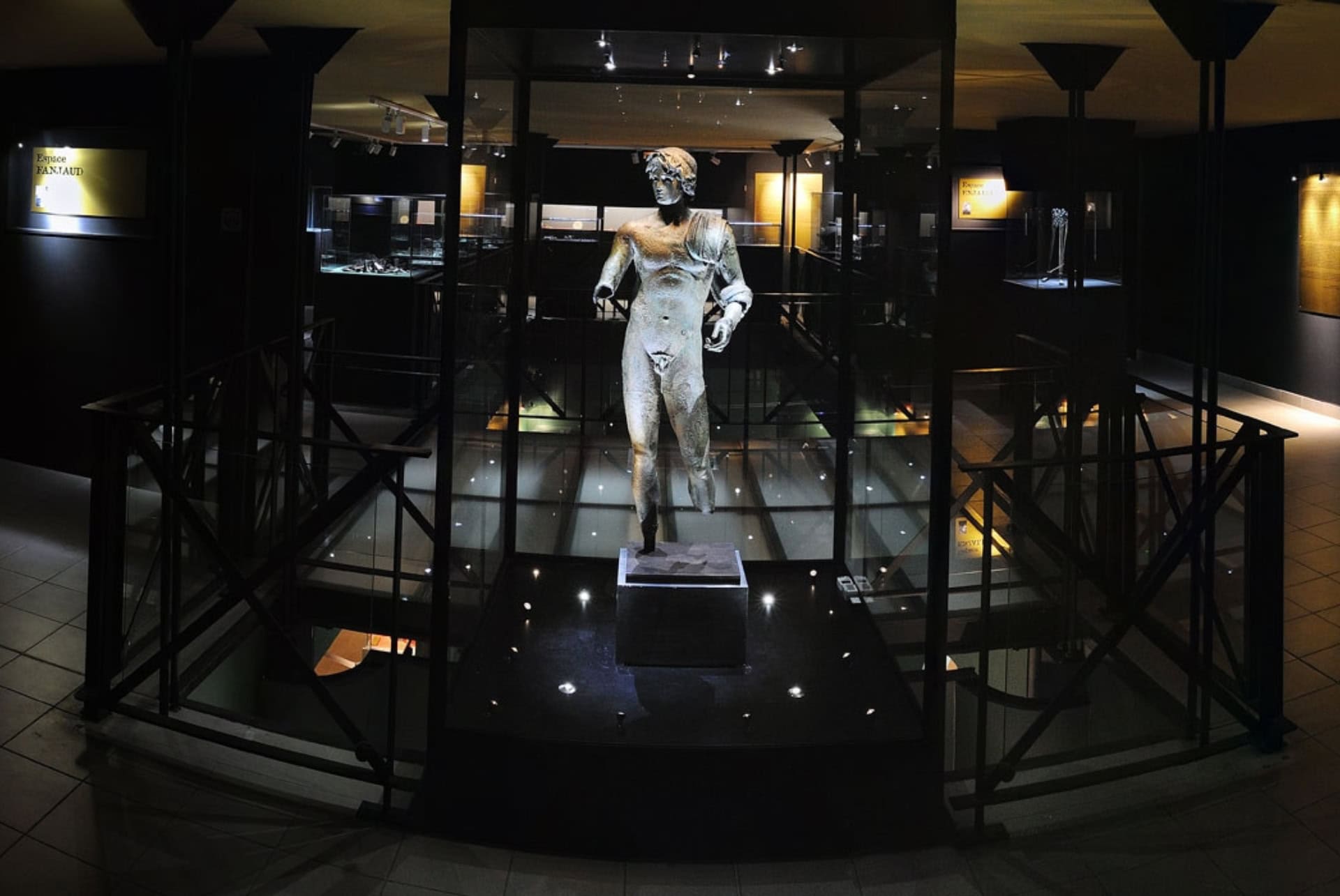 Photographie provenant du site officiel du musée de l'Éphèbe à Agde