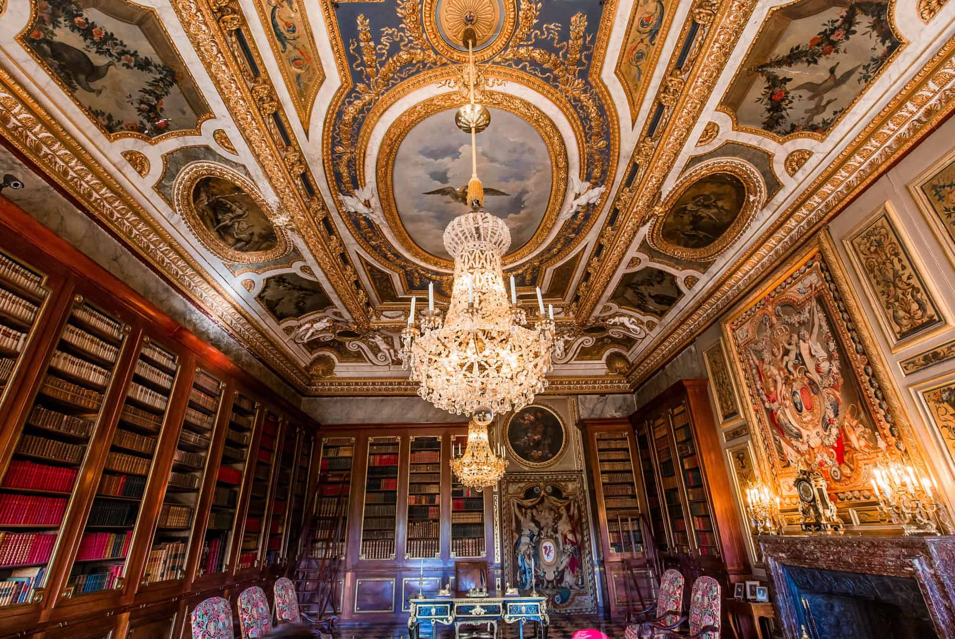 Château de Vaux-le-Vicomte intérieur Château de Vaux-le-Vicomte intérieur