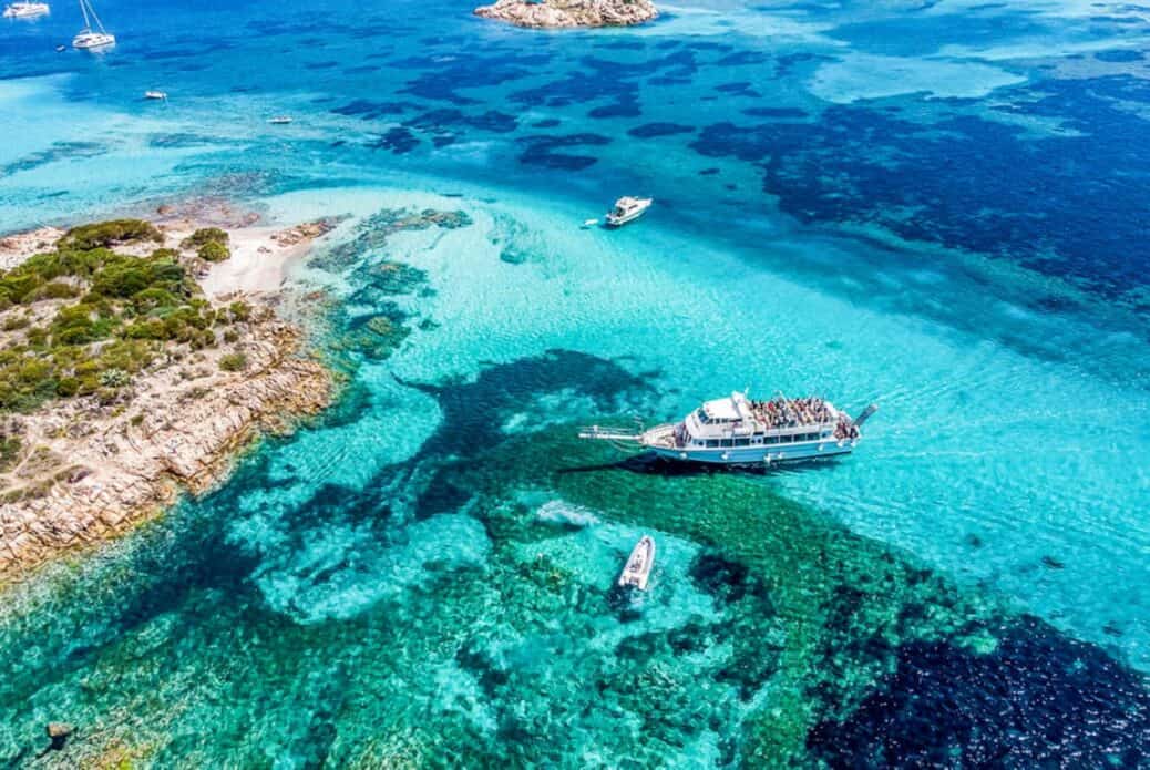 Excursion en bateau vers La Maddalena