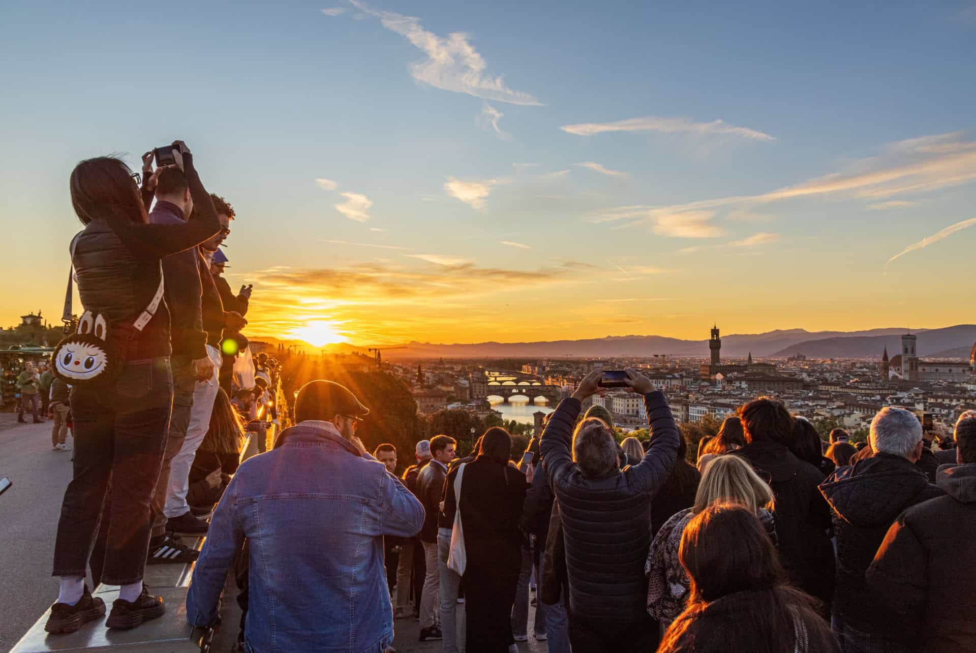 piazzale michelangelo coucher de soleil piazzale michelangelo coucher de soleil
