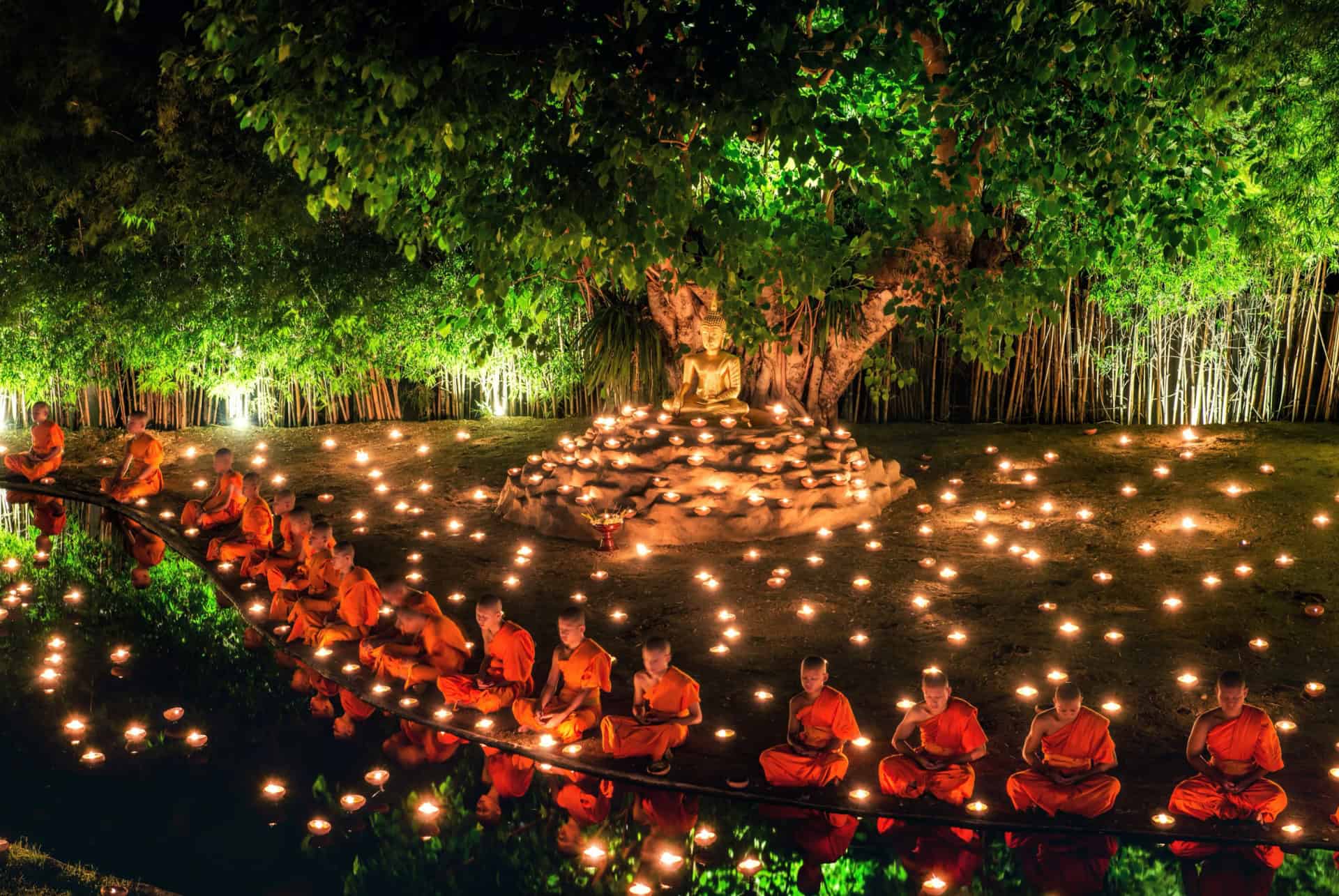 visakha puja chiang mai
