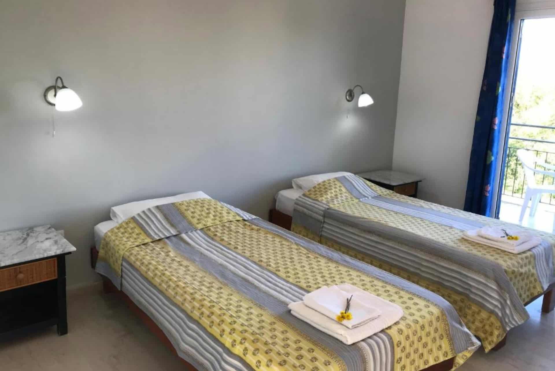banos apartments and swimming pool corfou