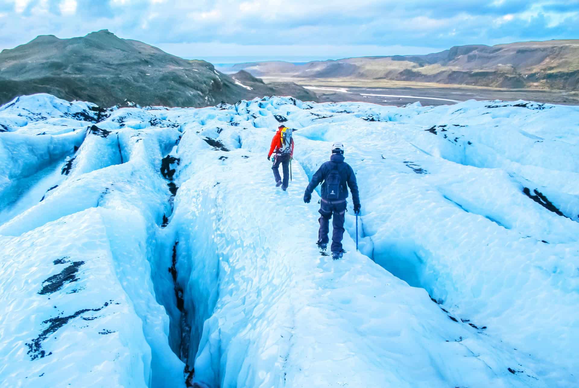 randonnee glacier en islande