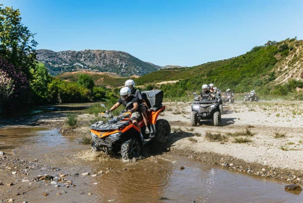 Safari en quad aux montagnes de Maroulas