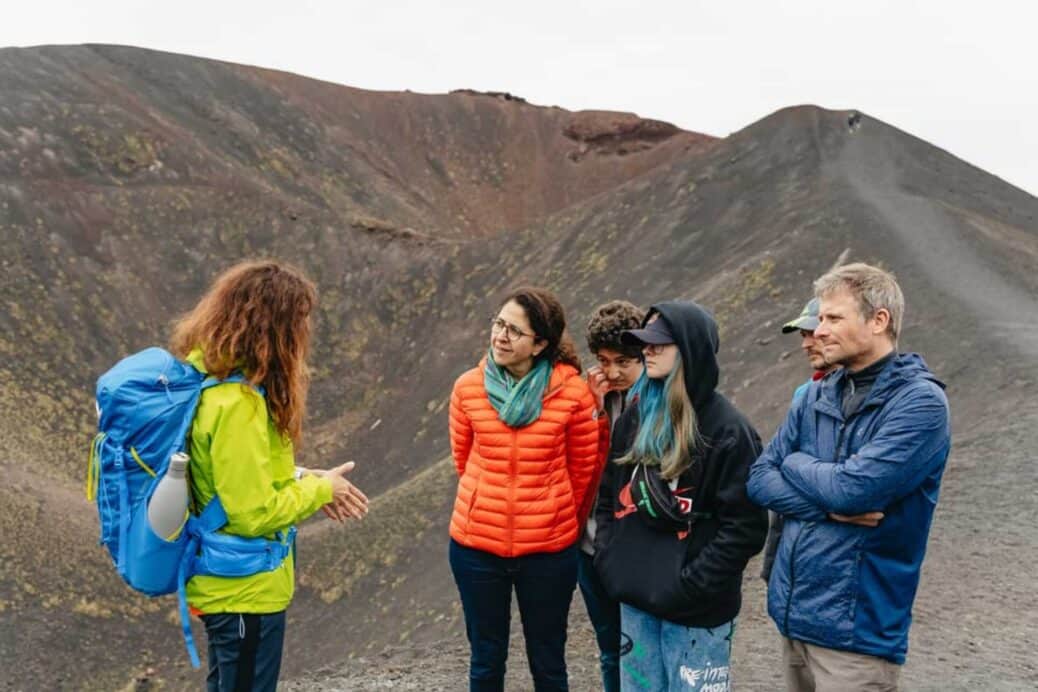 L'Etna au crépuscule ou à l'aube
