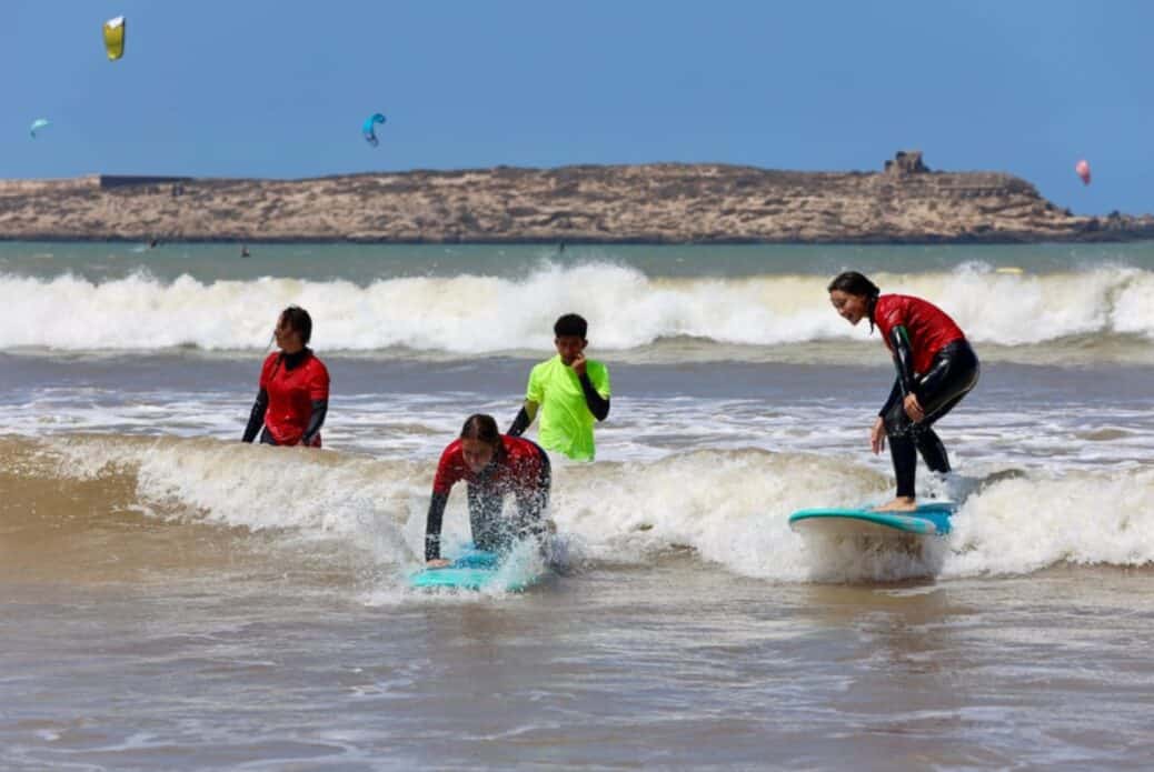 Cours de surf