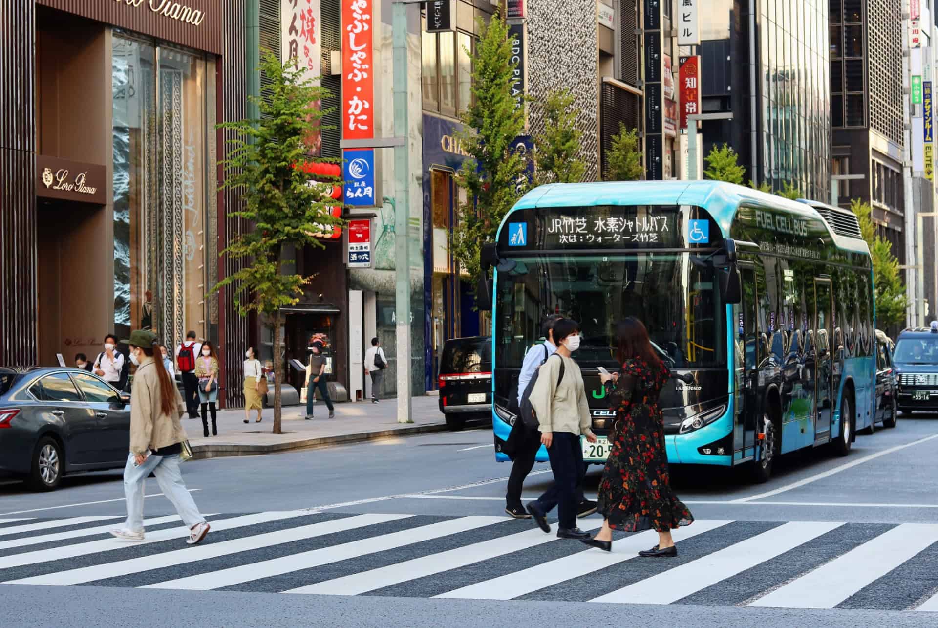 bus a tokyo bus a tokyo