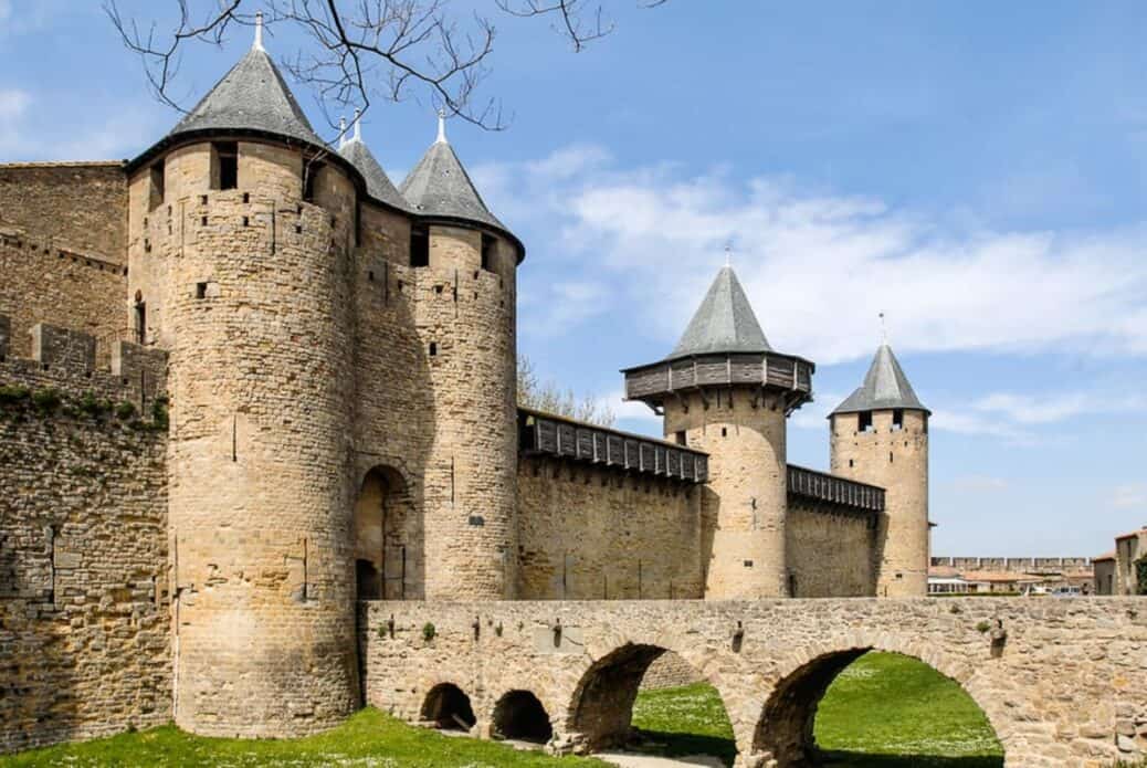 Entrée au château et remparts de Carcassonne