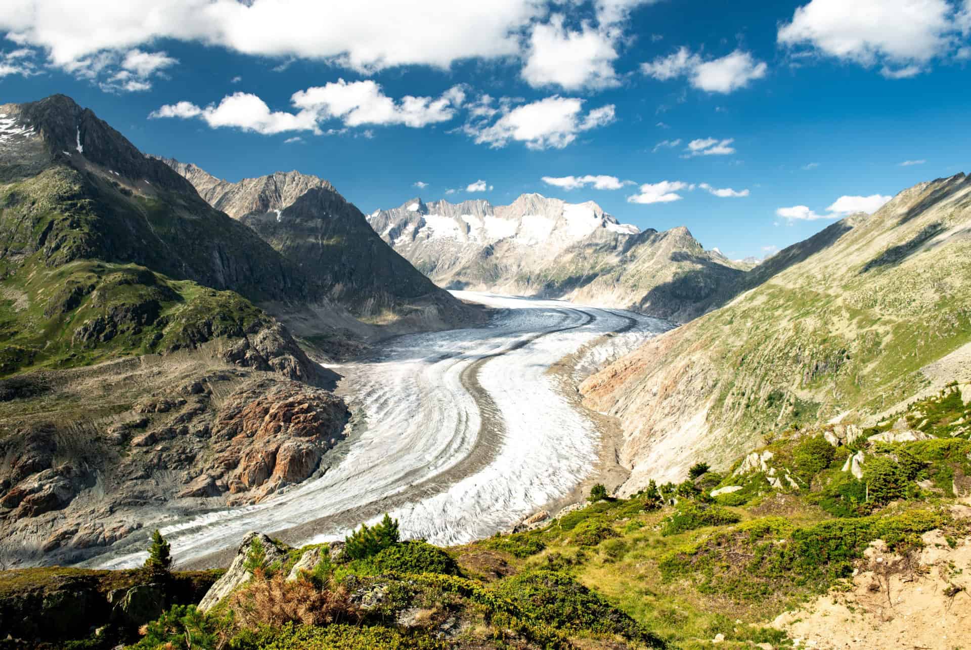 le glacier aletsch le glacier aletsch