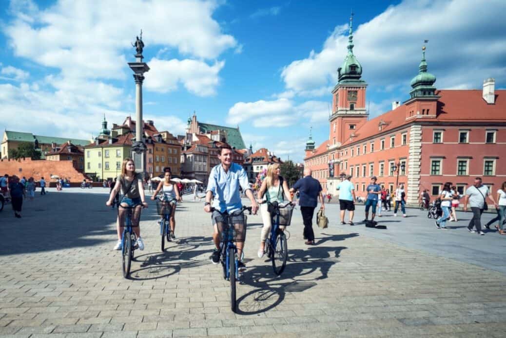 Visite guidée de Varsovie à vélo