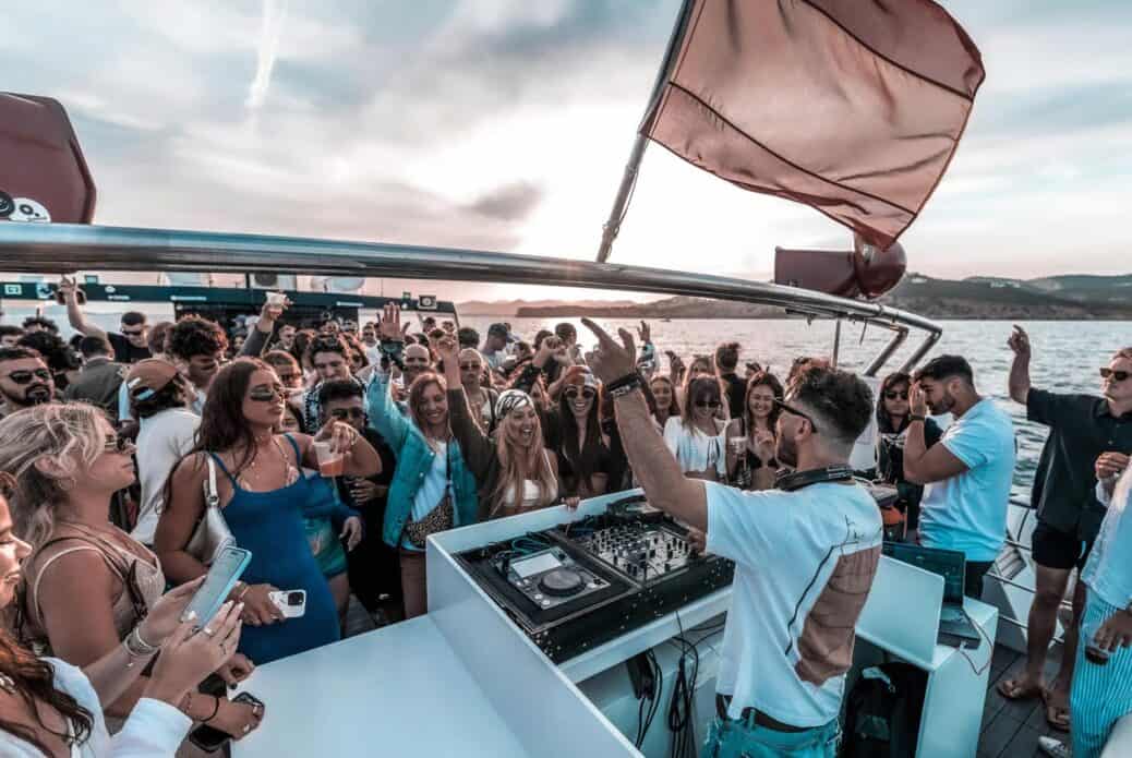 Boat party avec open bar
