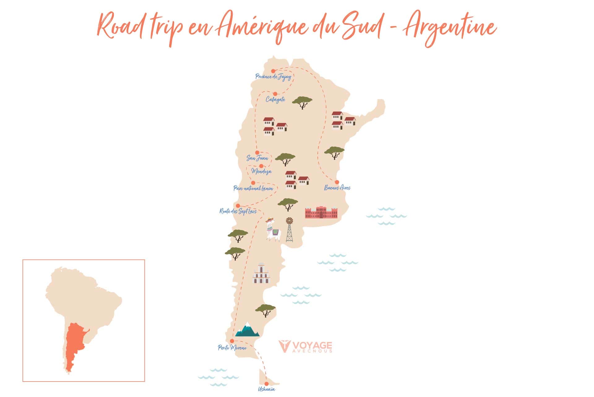 road trip argentine 20 jours