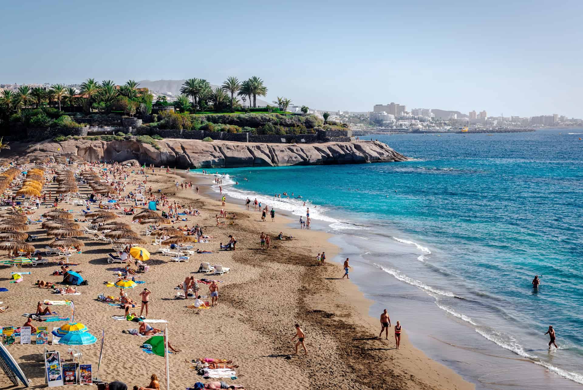 touriste a tenerife en aout