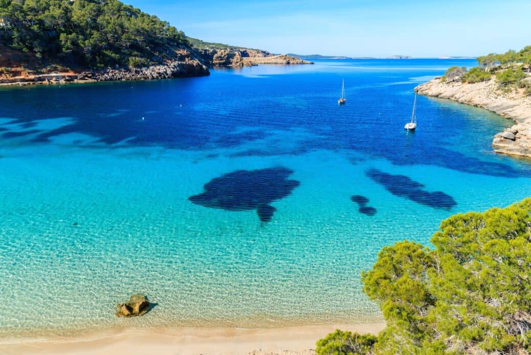 Croisière à Cala Salada et le nord d'Ibiza