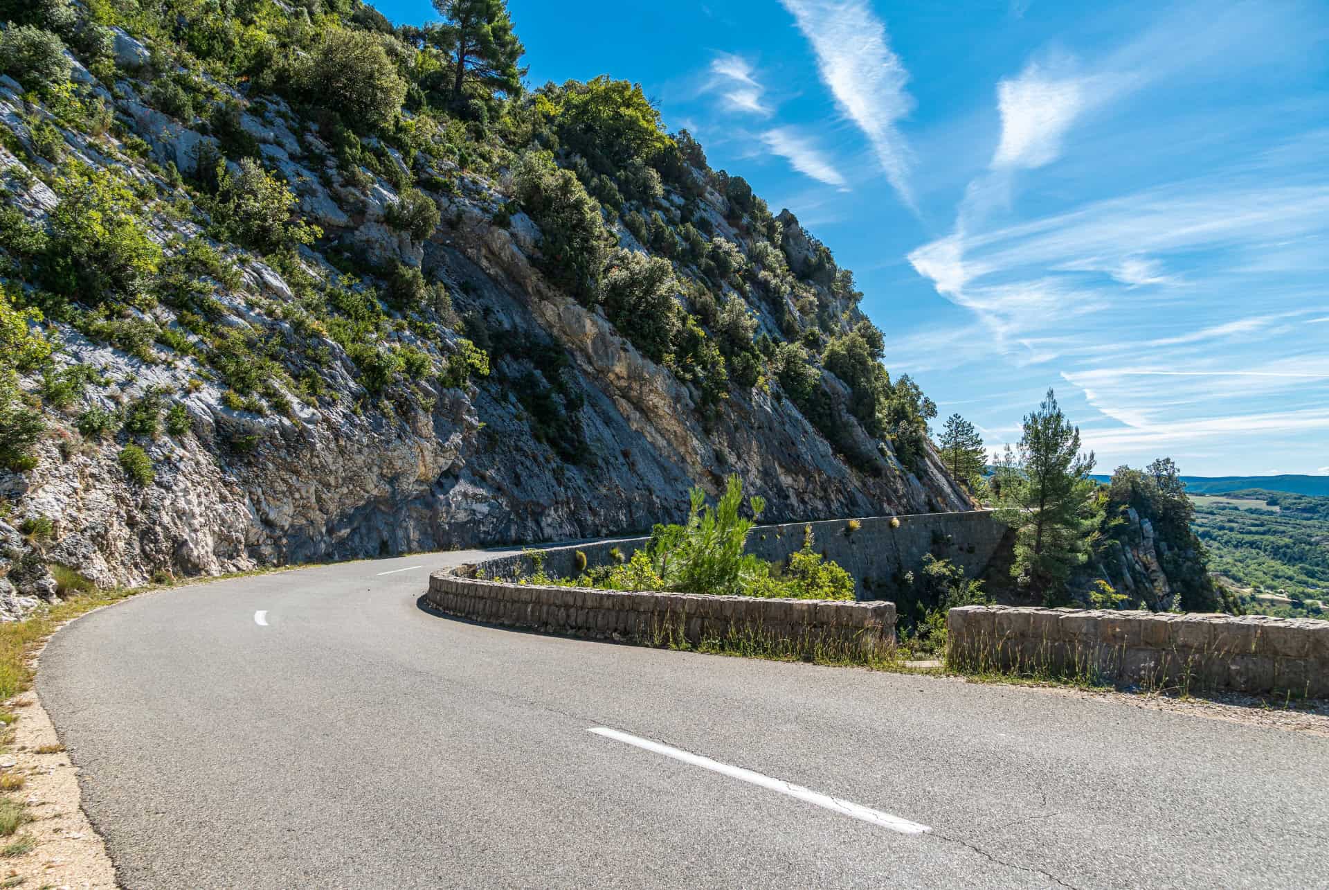 Route de montagne en Provence Route de montagne en Provence