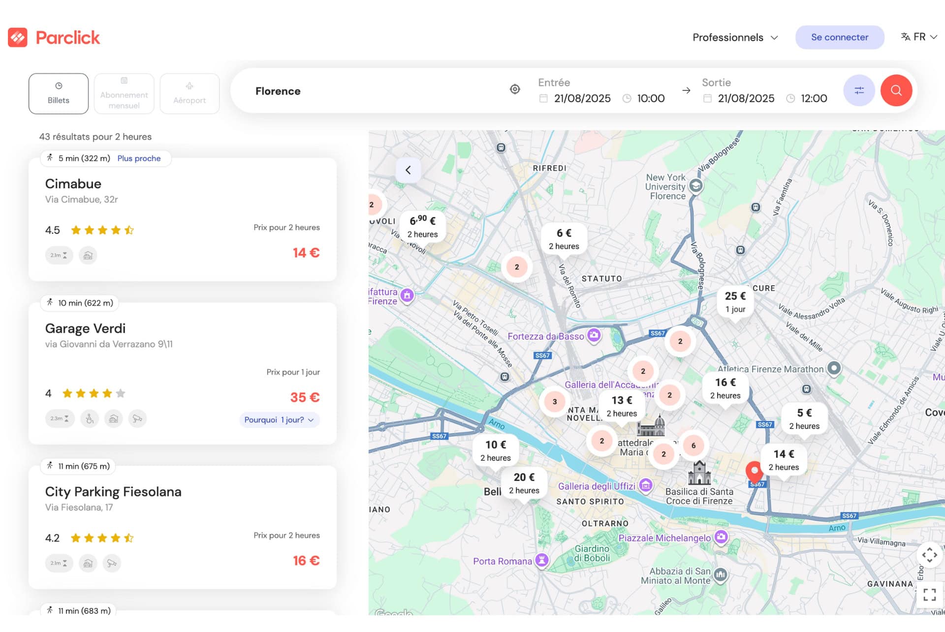 tarifs parking florence 2025 tarifs parking 2025