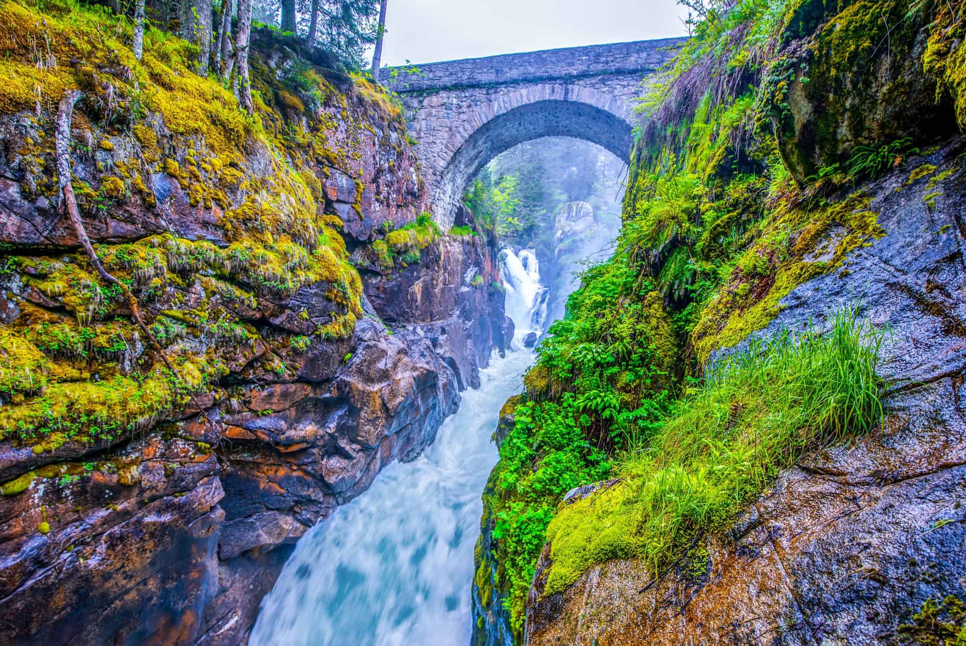 cascades du pont espagne
