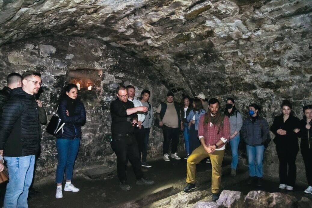 Visite des voûtes d’Édimbourg