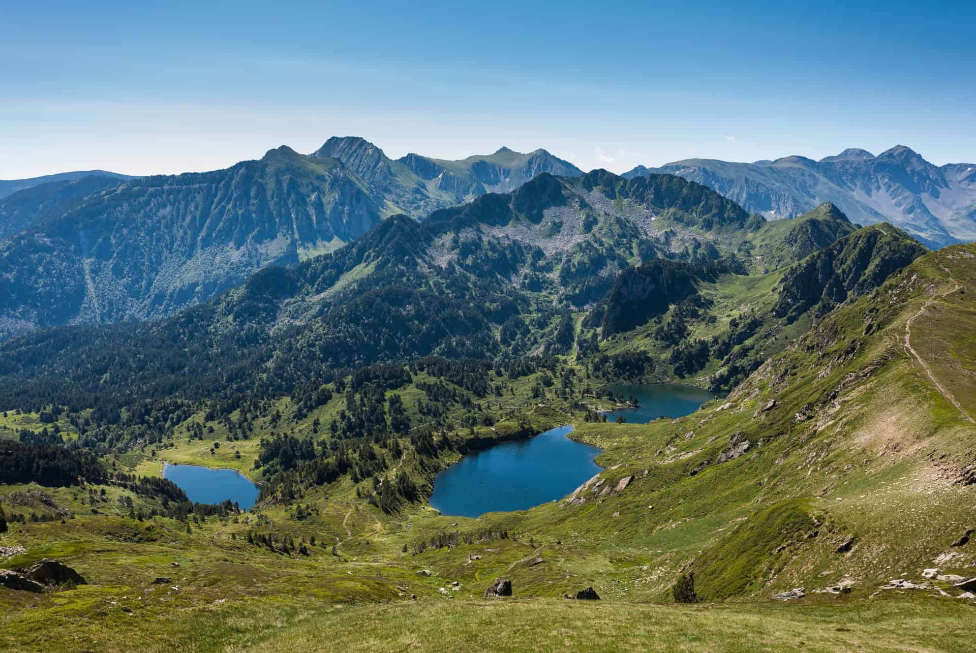 etang bleu