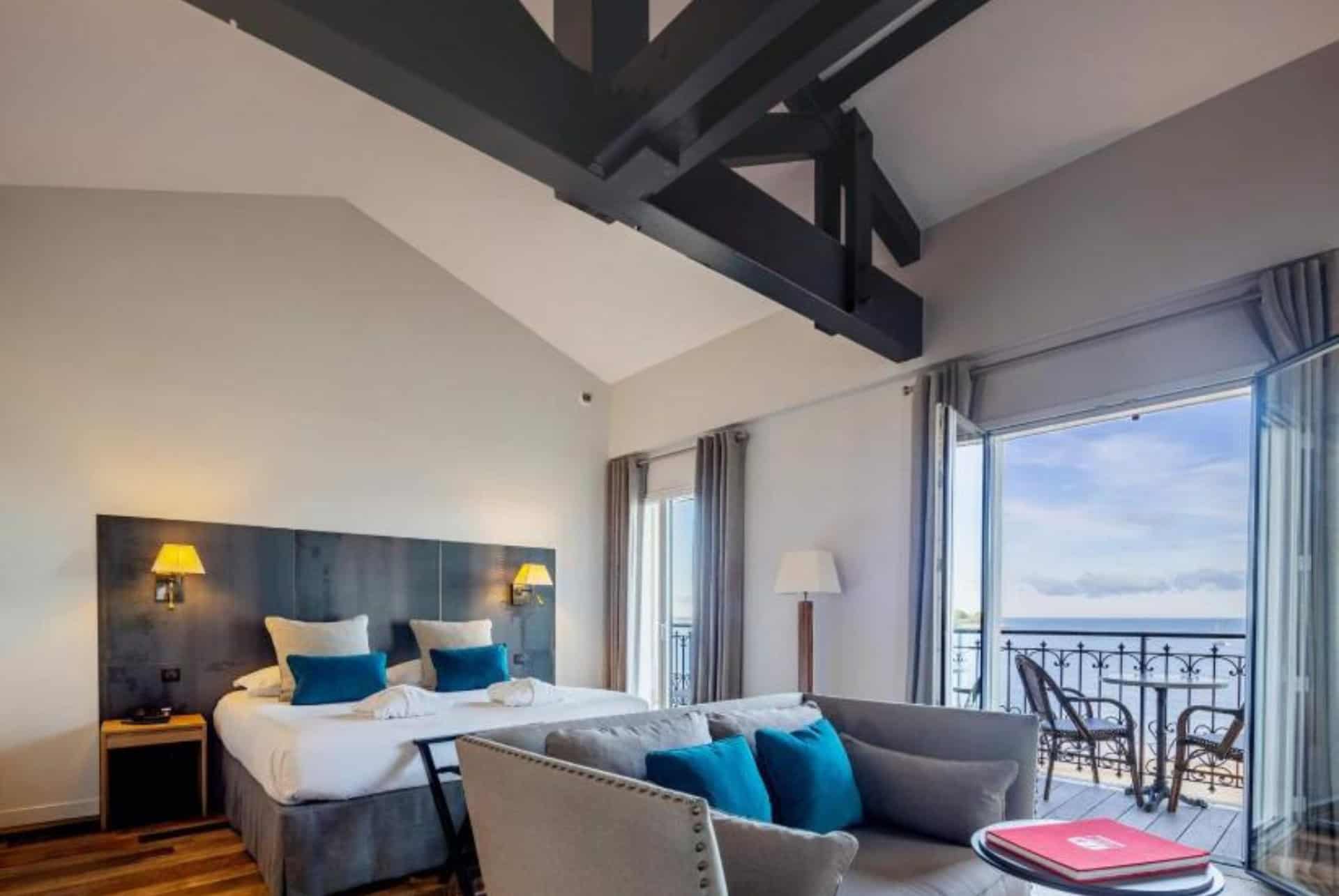hotel de la plage chambre