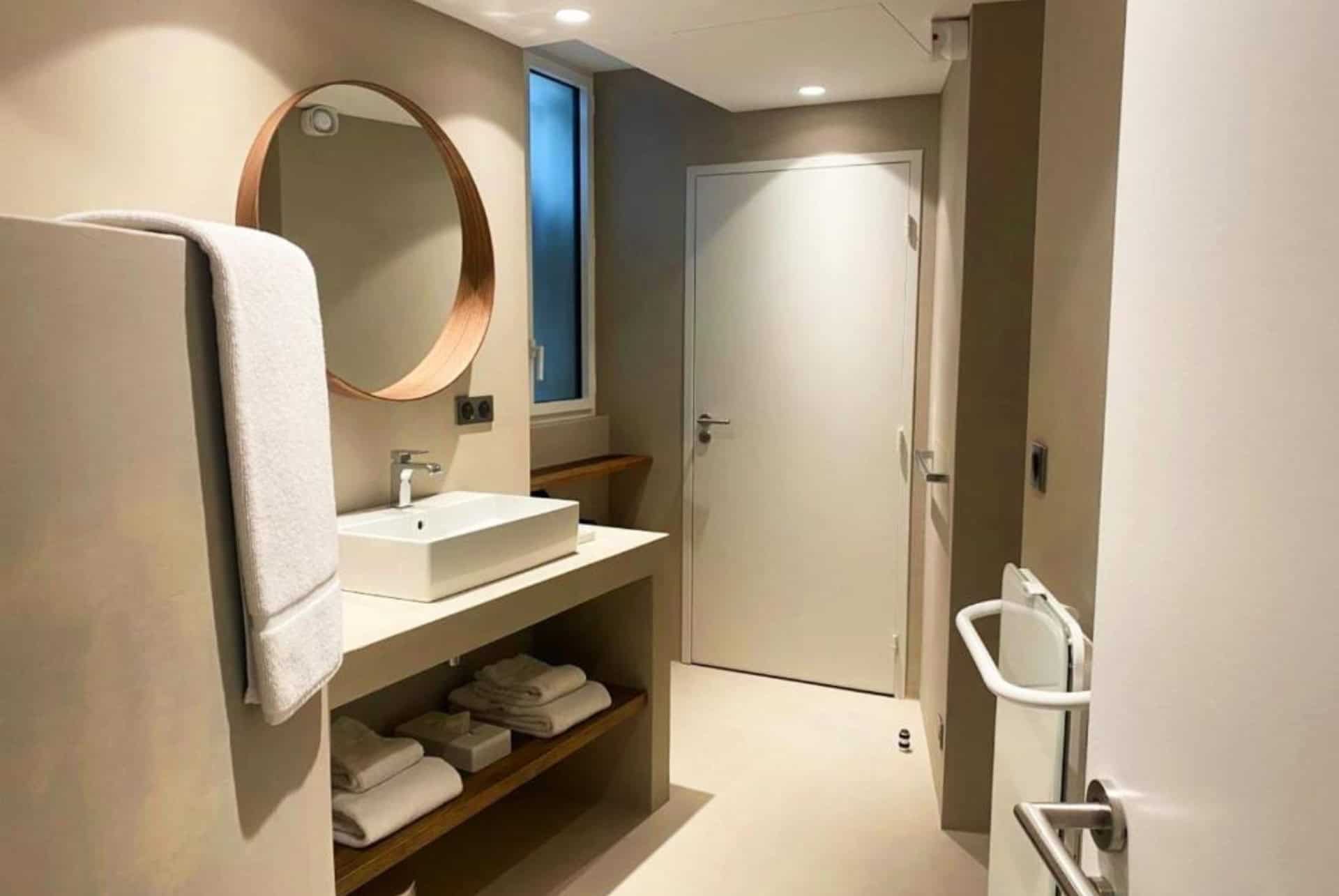 hotel de la plage salle de bain