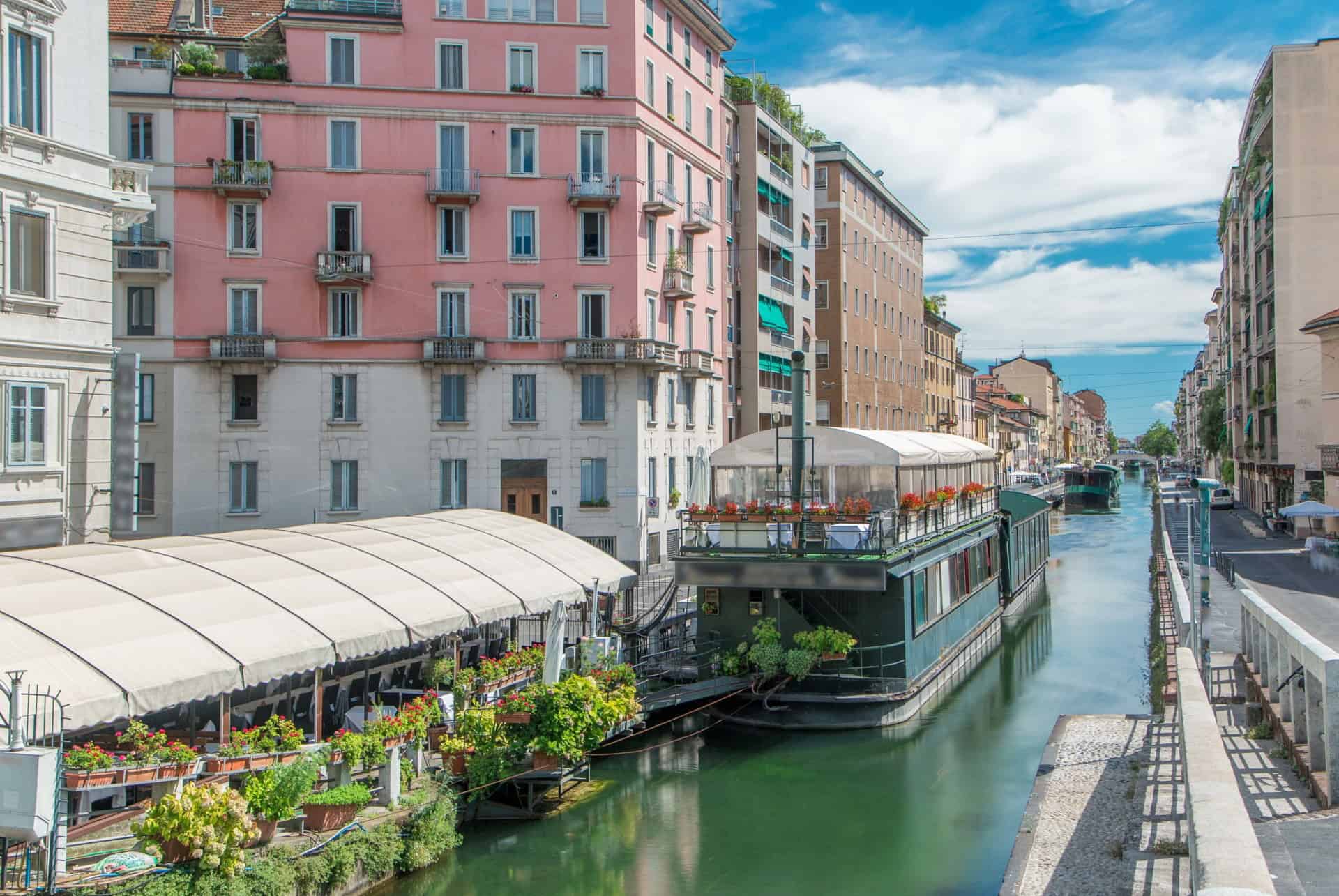 quartier navigli milano vue