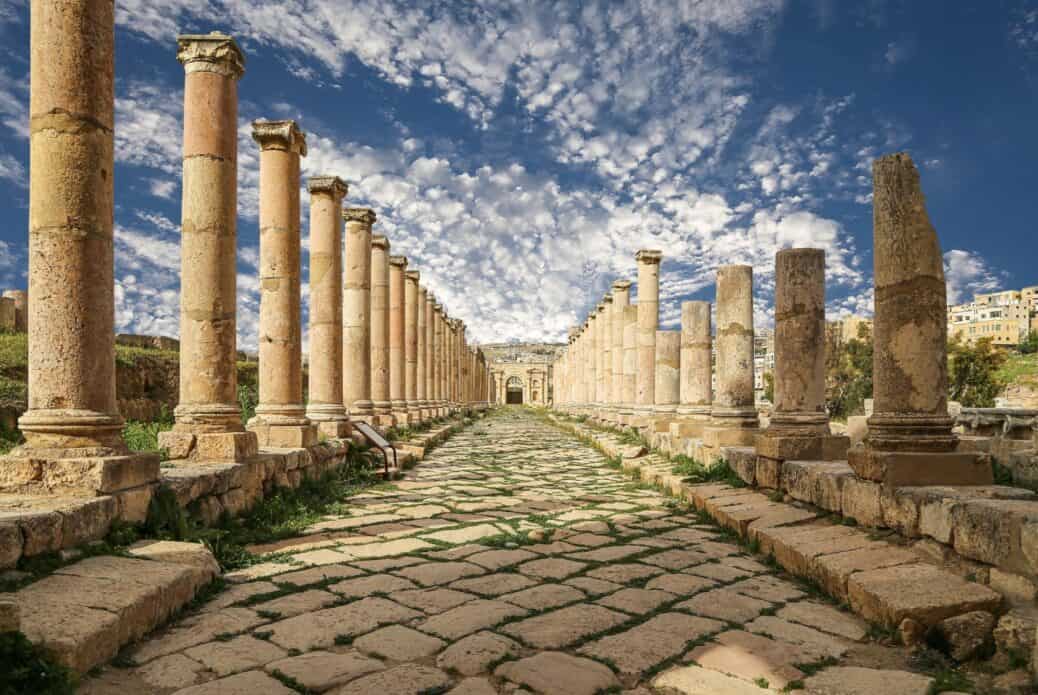 Visite privée de Jerash, Château d'Aljoun et Umm Qais