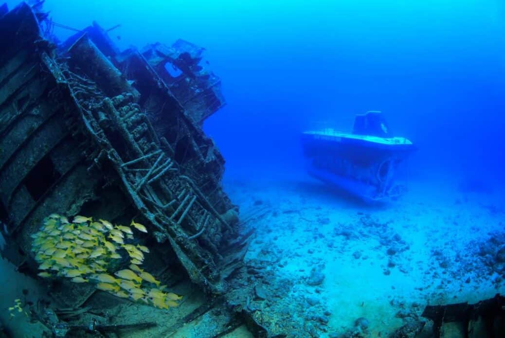 Excursion sous-marine à l'épave de Star Hope