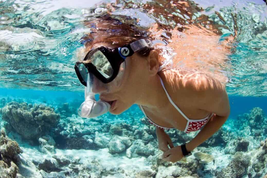 Snorkeling vers Santa Maria