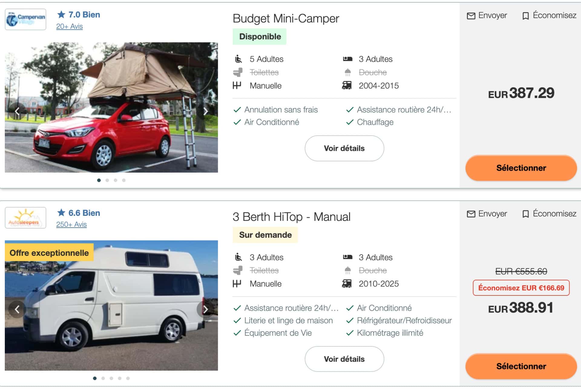 exemple motorhome republic sydney mars 2026